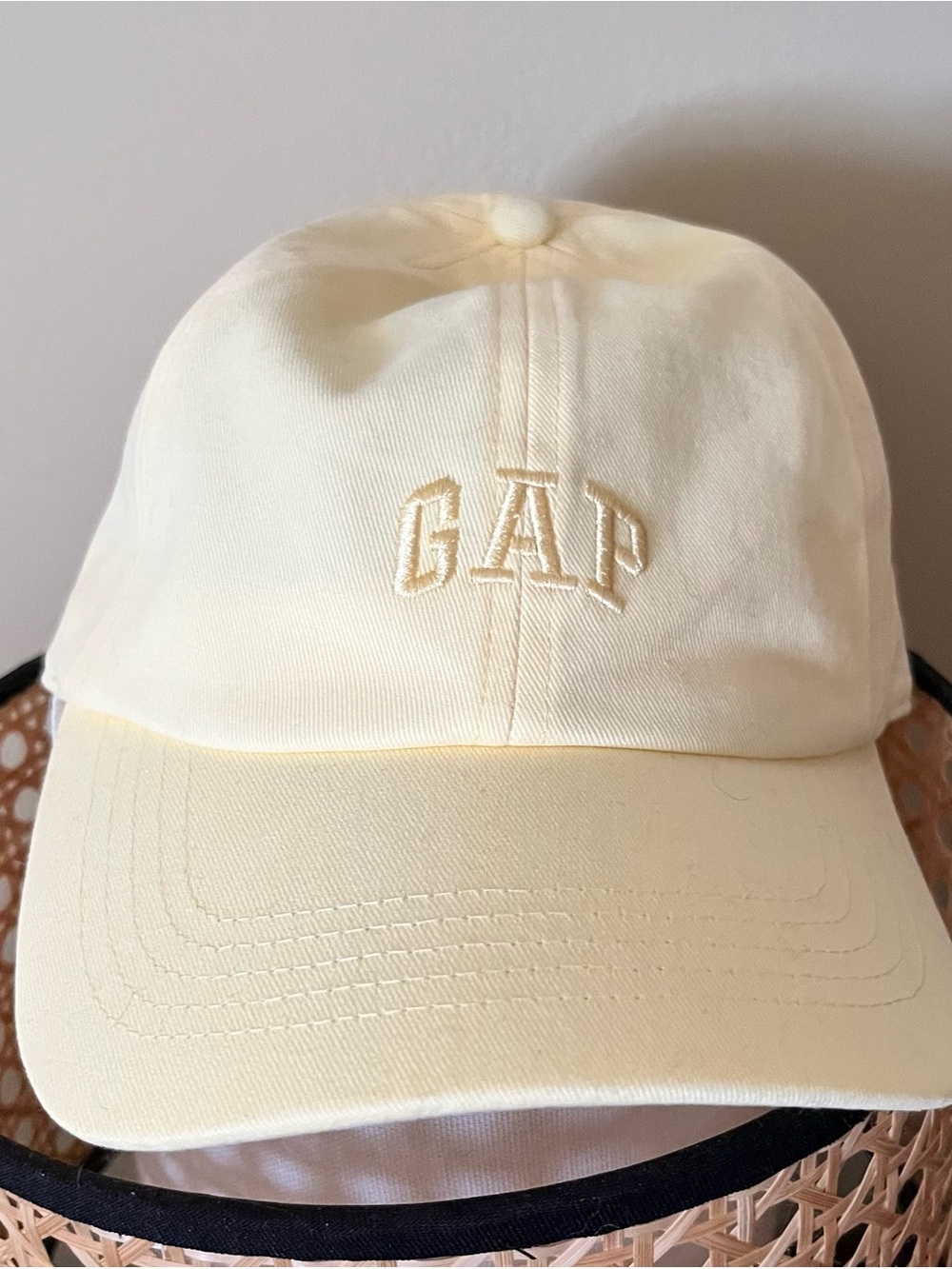 GAP Yellow Logo Baseball Cap | Adjustable Strapback Hat